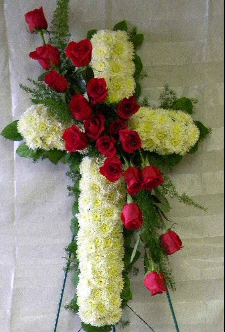 Funeral - Cross Arrangement